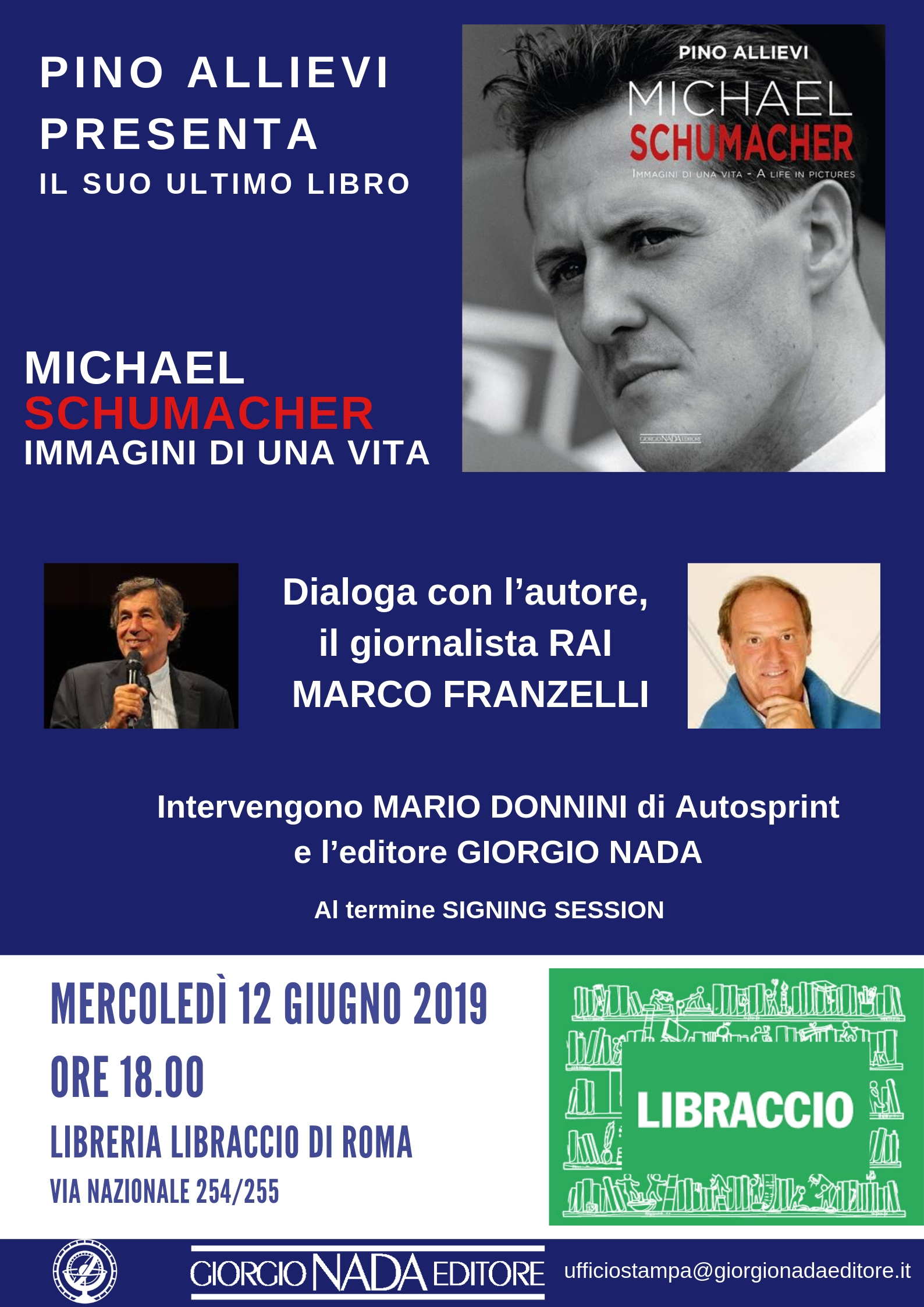presentazione schumacher roma