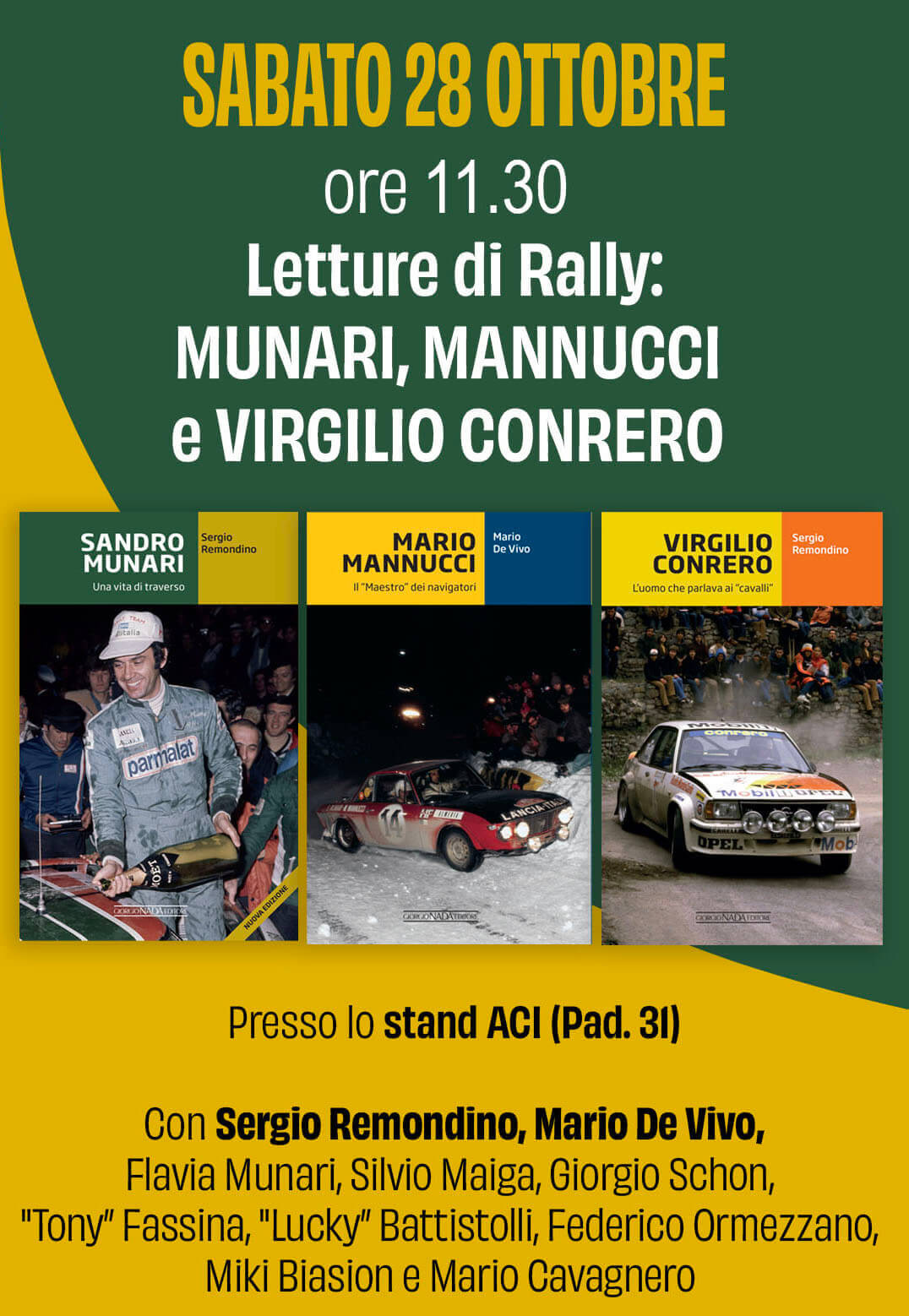 set story fiera bolognaletture di rally