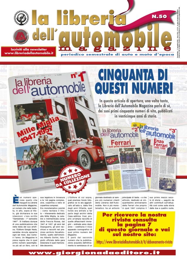 LIBRERIA DELL'AUTOMOBILE MAGAZINE n. 50 - FREE DOWNOLOAD