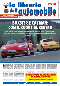 LIBRERIA DELL'AUTOMOBILE MAGAZINE  n. 59  - FREE DOWNOLOAD   